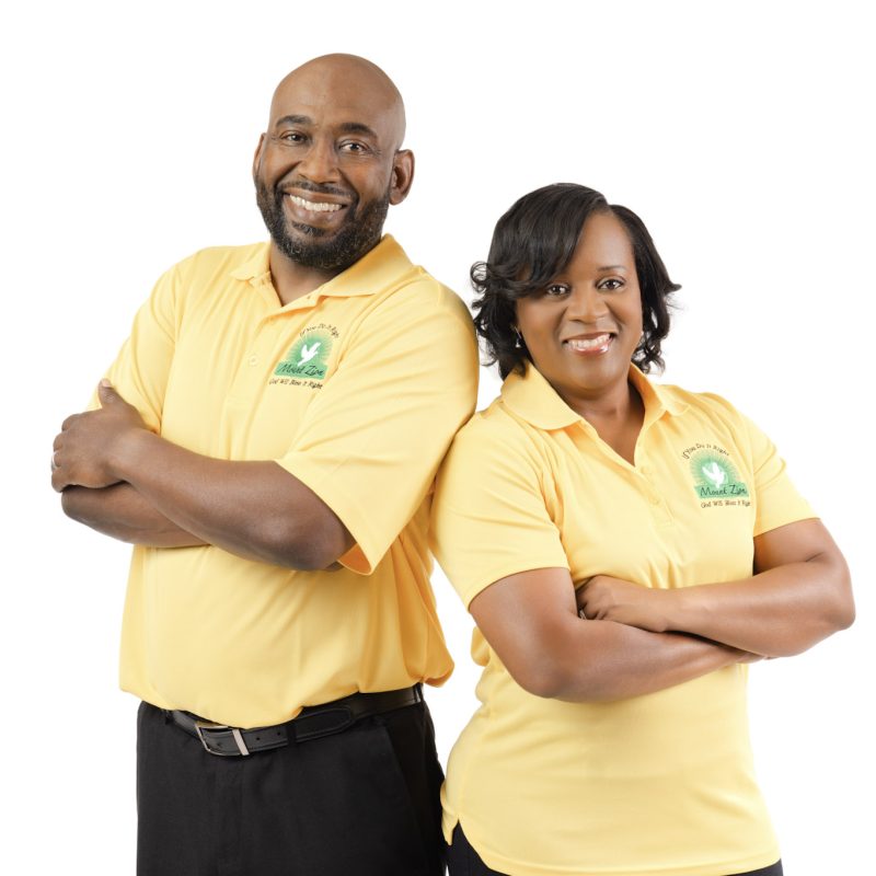 Deacon Conyers and Pastor Conyers